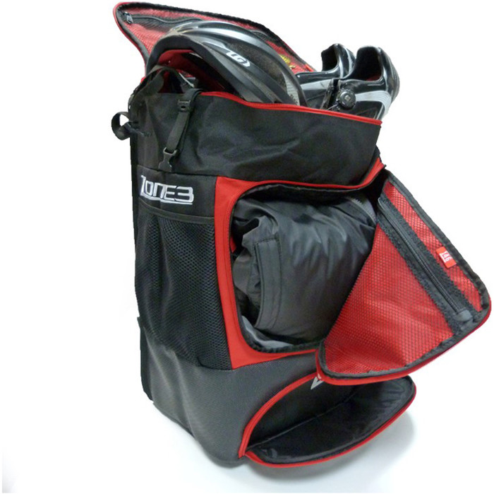 2024 Zone3 Transition 40l Rucksack Ra18tran - Rot / Schwarz